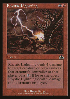 Rhystic Lightning